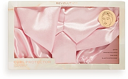 Satynowa gumka do włosów Różowa - Revolution Haircare Satin Hair Wrap Pink — Zdjęcie N2