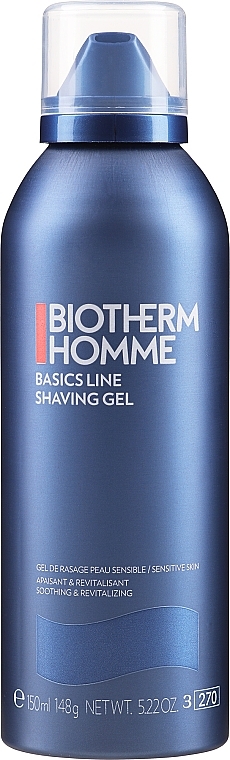 Żel do golenia dla mężczyzn do skóry wrażliwej - Biotherm Homme Gel Shaver — Zdjęcie N1