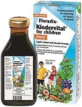 Kup Suplement diety Wapń i witaminy dla dzieci - Floradix Kindervital For Children Fruity