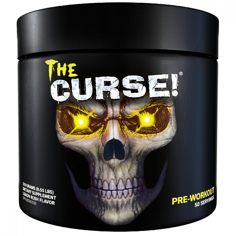 Odżywczy shake o smaku ciasta ze słodkich ziemniaków - JNX Sports Pre-Workout The Curse! Lemon Rush — Zdjęcie N1