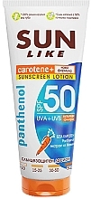 Przeciwsłoneczny balsam do ciała z pantenolem - Sun Like Sunscreen Lotion Panthenol SPF 50 New Formula — Zdjęcie N1