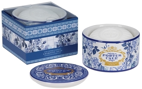 Portus Cale Cold&Blue Soap in Jewel Box - Perfumowane mydło w kostce — Zdjęcie N1