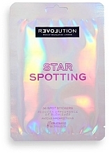 Plastry punktowe na trądzik - Makeup Revolution Relove Star Spotting Blemish Stickers — Zdjęcie N2