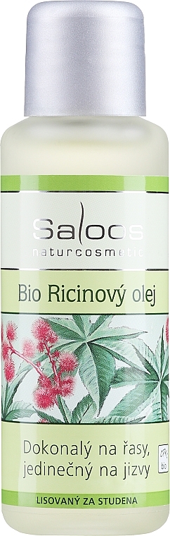Olej rycynowy - Saloos Castor Oil — Zdjęcie N1