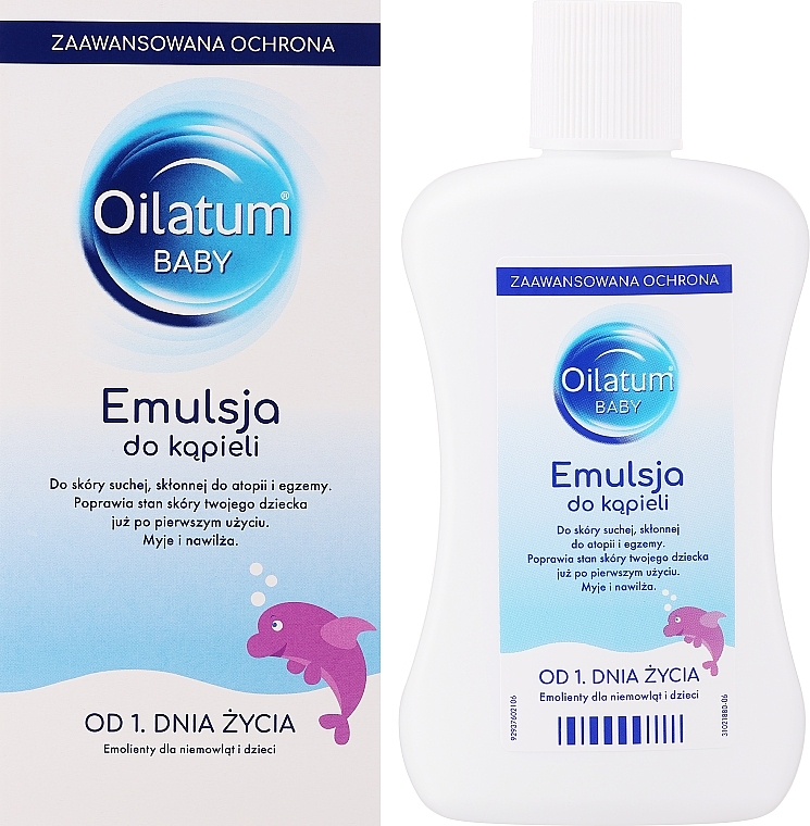 Emulsja do kąpieli od 1. dnia życia - Oilatum Baby Bath Emulsion — Zdjęcie N2