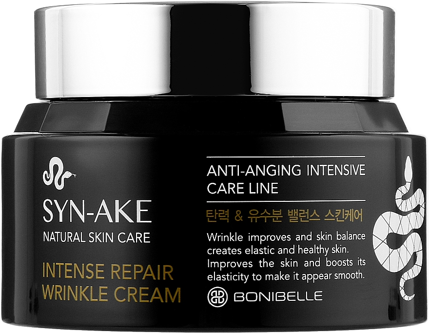 Przeciwzmarszczkowy krem do twarzy - Enough Bonibell Syn-Ake Intense Repair Wrinkle Cream