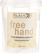 Proszek do rozjaśniania włosów - Black Professional Line Bleaching Powder For Free-Hand — Zdjęcie N1