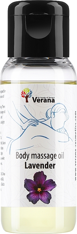 Olejek do masażu ciała Lavender - Verana Body Massage Oil — Zdjęcie N1
