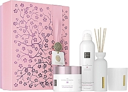 Zestaw - Rituals The Ritual Of Sakura Set 2024 (sh/gel/200ml+diffuser/70ml+b/cr/200ml+candle/140g)  — Zdjęcie N1