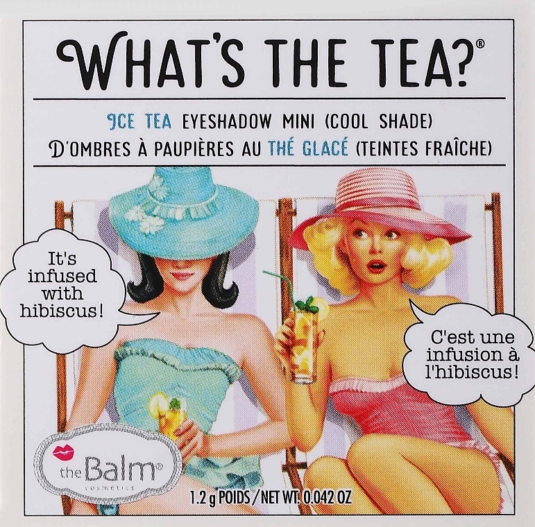 PREZENT! Cień do powiek - theBalm Ice Tea Eyeshadow Mini — Zdjęcie N2