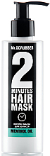 Kup Ekspresowa maska ​​do włosów z olejkiem mentolowym - Mr.Scrubber 2 Minutes Hair Mask Menthol Oil