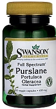 Suplement diety Portulaka, 400 mg - Swanson Full Spectrum Purslane  — Zdjęcie N1