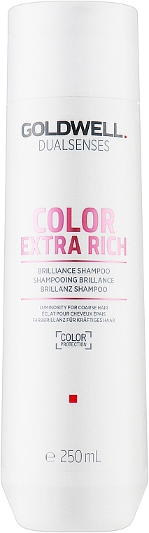 Nabłyszczający szampon do włosów farbowanych - Goldwell Dualsenses Color Extra Rich Brilliance Shampoo — Zdjęcie N3
