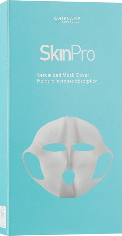 Silikonowa maska do twarzy wielokrotnego użytku - Oriflame SkinPro Serum And Mask Cover