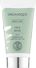 Detoksykująca maska do twarzy - Organique Basic Care Face Mask Detox Green Clay — Zdjęcie N1