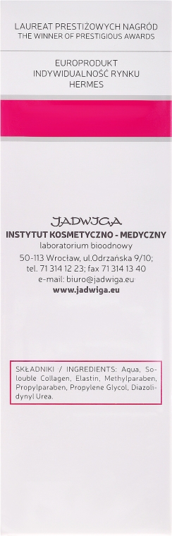 Serum kolagenowe Wygładzanie zmarszczek - Jadwiga Seria polska — Zdjęcie N2
