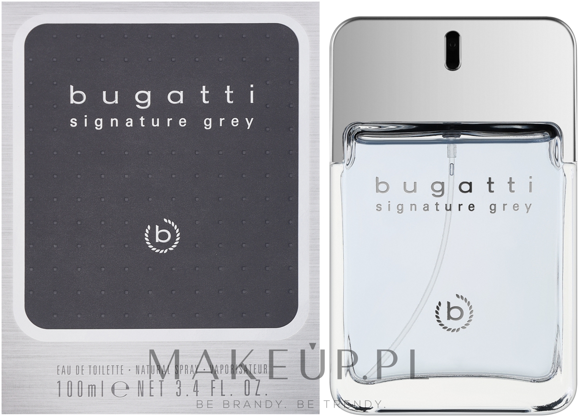 Bugatti Signature Grey - Woda toaletowa  — Zdjęcie 100 ml