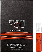 Giorgio Armani Emporio Armani Stronger With You Absolutely - Perfumy (próbka) — Zdjęcie N1