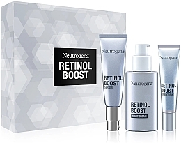 Kup Zestaw dla mężczyzn - Neutrogena Retinol Boost Set (f/ser/30ml + eye/cr/15ml + f/cr/50ml)