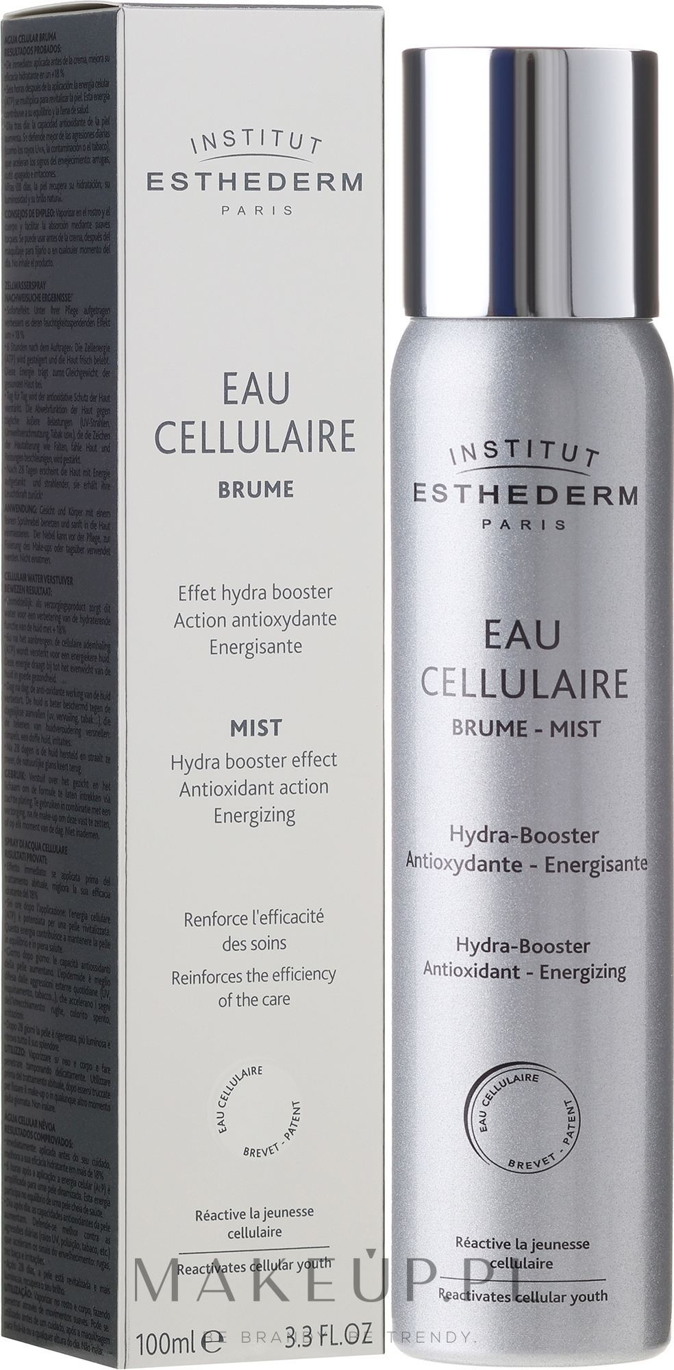 Nawilżająca mgiełka antyoksydacyjno-energizująca do twarzy - Institut Esthederm Cellular Mist — Zdjęcie 100 ml