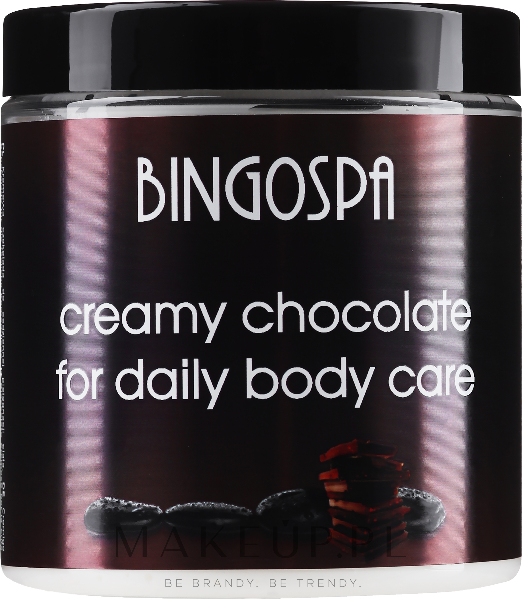 Kremowa czekolada do codziennej pielęgnacji ciała - BingoSpa Creamy Chocolate — Zdjęcie 250 g