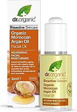 Kup PRZECENA! Organiczny marokański olejek arganowy do twarzy - Dr. Organic Bioactive Skincare Organic Moroccan Argan Oil Facial Oil *