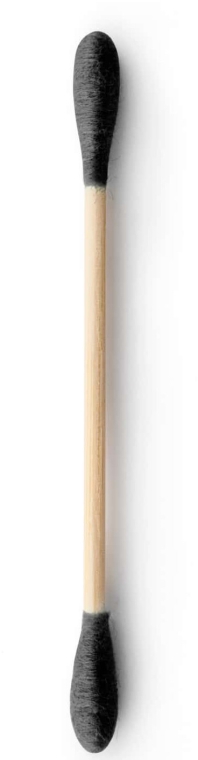 Patyczki bambusowe do uszu - The Humble Co. Cotton Swabs Black — Zdjęcie N2
