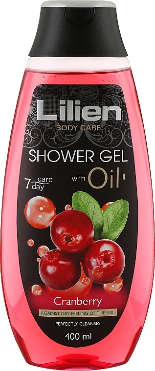 Żel pod prysznic Żurawina - Lilien Shower Gel — Zdjęcie N1