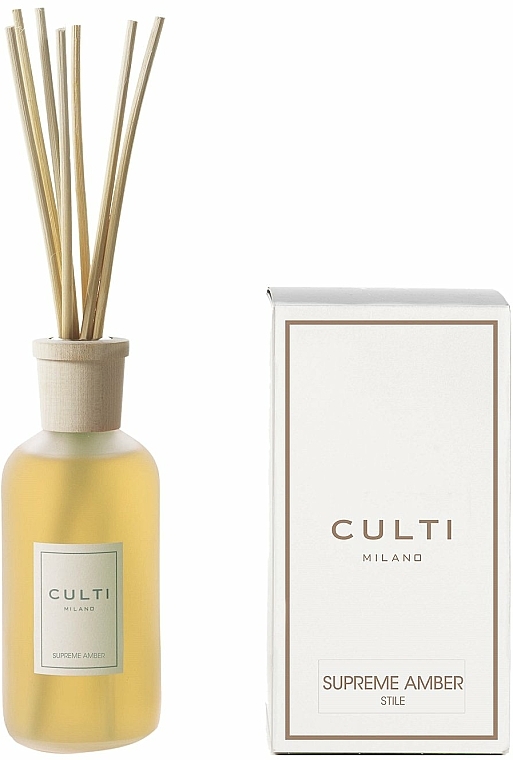 Dyfuzor zapachowy - Culti Milano Stile Classic Supreme Amber — Zdjęcie N1