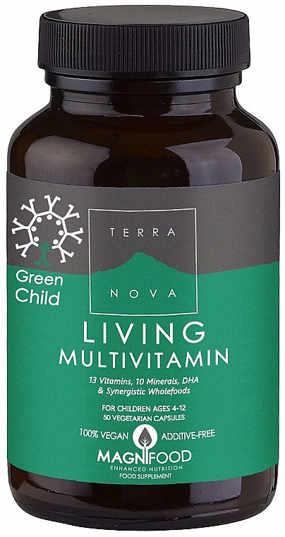 Suplement diety dla dzieci Multiwitamina - Terranova Green Child Living Multivitamin — Zdjęcie N1