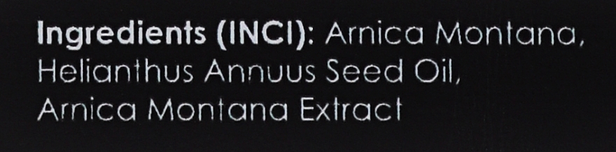 Olejek do ciała Arnika, z dozownikiem - Your Natural Side Olej — Zdjęcie N2