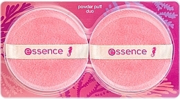 Aplikator do makijażu - Essence Live Life In Coral Powder Puff Duo Coral Crush Companions! — Zdjęcie N2