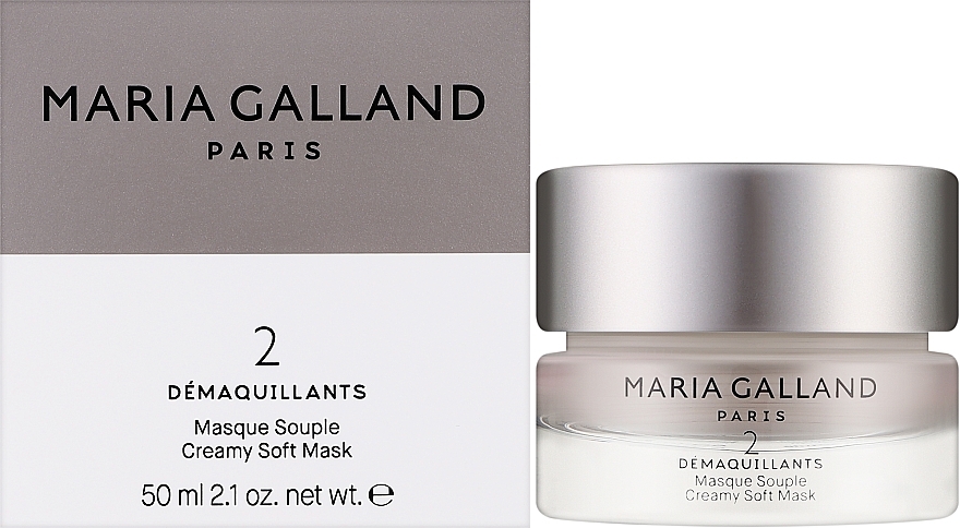 Delikatna maska-krem zapewniająca świeżość i detoksykację twarzy - Maria Galland Paris 2 Creamy Soft Mask — Zdjęcie N2