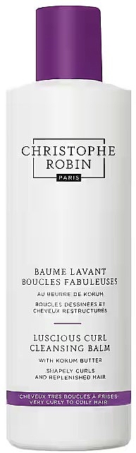 Oczyszczający balsam do włosów - Christophe Robin Luscious Curl Cleansing Balm — Zdjęcie N1