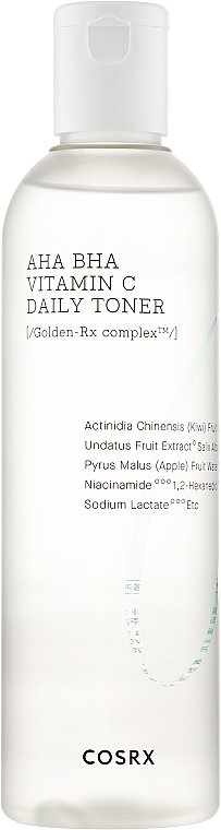 Rewitalizujący toner do twarzy - Cosrx Refresh AHA BHA Vitamin C Daily Toner — Zdjęcie N5