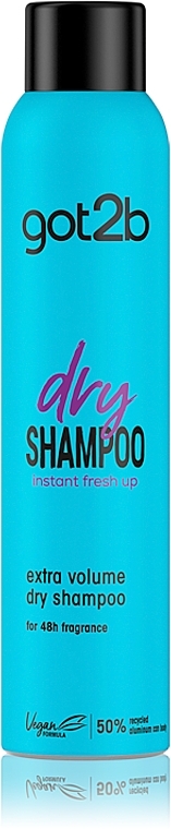 Suchy szampon dodający włosom objętości - Got2b Fresh it Up Volume Dry Shampoo