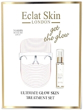 Kup Zestaw - Eclat Skin London Ultimate Glow Skin Treatment Set (f/ser/60ml + led/system/1pcs)