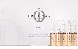 Kup Serum do twarzy w ampułkach - Dr. Tonar Cosmetics Royal Highly Active Rejuvenation And Repair Serum