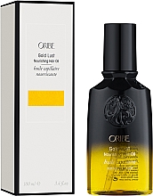 Kup Odżywczy olejek do regeneracji osłabionych i uszkodzonych włosów - Oribe Gold Lust Nourishing Hair Oil
