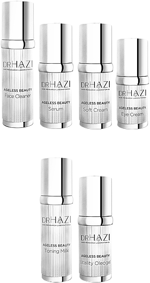 Zestaw 6 kosmetyków do twarzy - Dr.Hazi Ageless Beauty Facelift Selection Pack — Zdjęcie N1