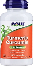 Kurkumina w kapsułkach - Now Foods Curcumin — Zdjęcie N1