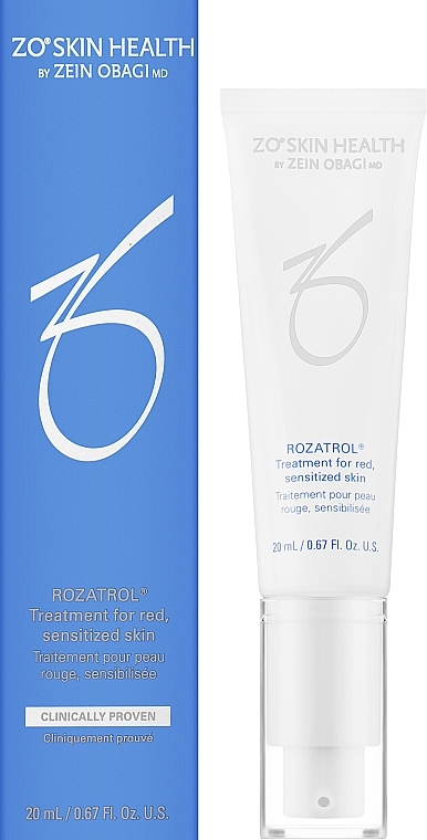 Serum do skóry twarzy z trądzikiem różowatym - Zein Obagi Rozatrol Treatment For Red Sensitized Skin — Zdjęcie N5