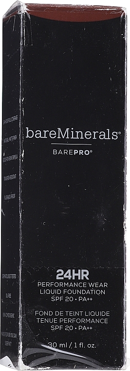 PRZECENA! Podkład do twarzy w płynie - Bare Minerals BarePro Performance Wear Liquid Foundation SPF 20 * — Zdjęcie N4