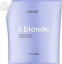 Proszek do rozjaśniania włosów - Lakme K.Blonde Bleaching Powder — Zdjęcie N1