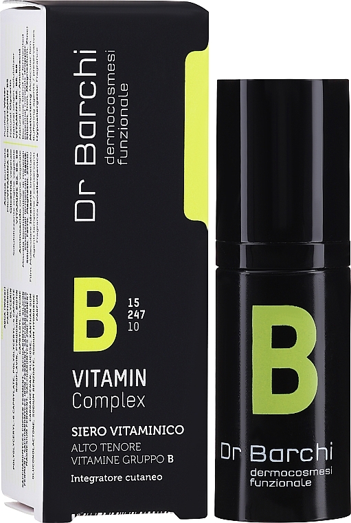 Witaminowe serum do twarzy - Dr. Barchi Complex Vitamin B (Vitamin Serum) — Zdjęcie N2