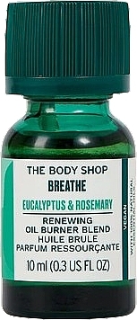 Olejek eteryczny Eukaliptus i rozmaryn. Free Breath - The Body Shop Breathe Renewing Oil — Zdjęcie N1