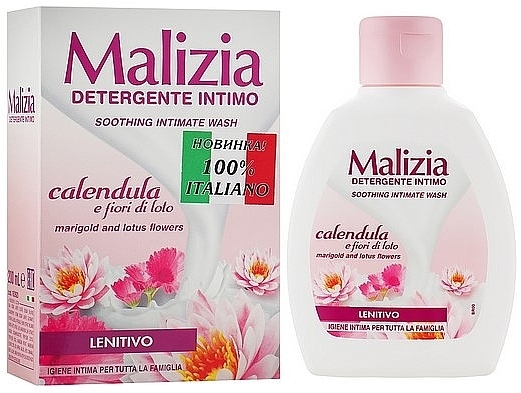 Żel do higieny intymnej - Malizia Intimate Wash Calendula And Aloe