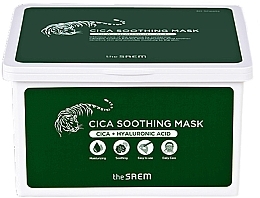 Kup Zestaw kojących maseczek na tkaninie z centellą - The Saem Cica Soothing Mask