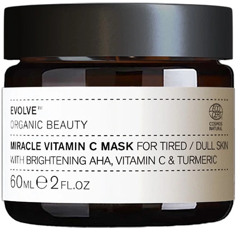 Rozjaśniająca maska na twarz - Evolve Organic Beauty Miracle Vitamin C Mask Mist — Zdjęcie N1