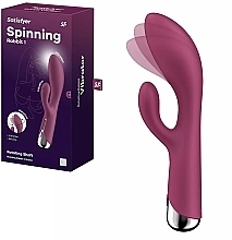 Kup Wibrator króliczek, czerwony - Satisfyer Spinning Rabbit 1 Red